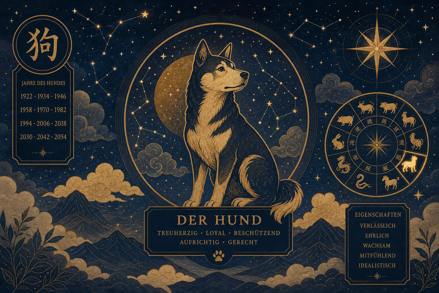 Tierkreiszeichen Hund